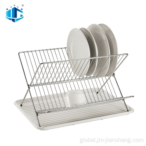 Small Dish Rack Detachable Stainless Steel Dish Rack For Kitchen Manufactory